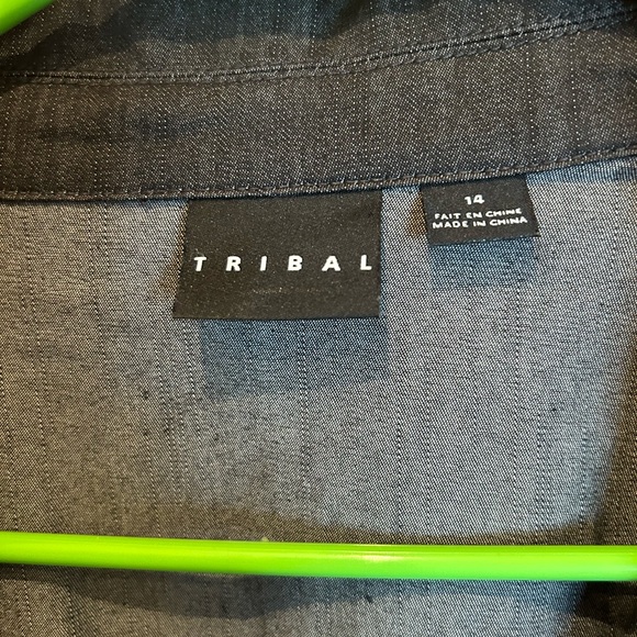 Tribal Dark Indigo Women's Jacket - Picture 6 of 6